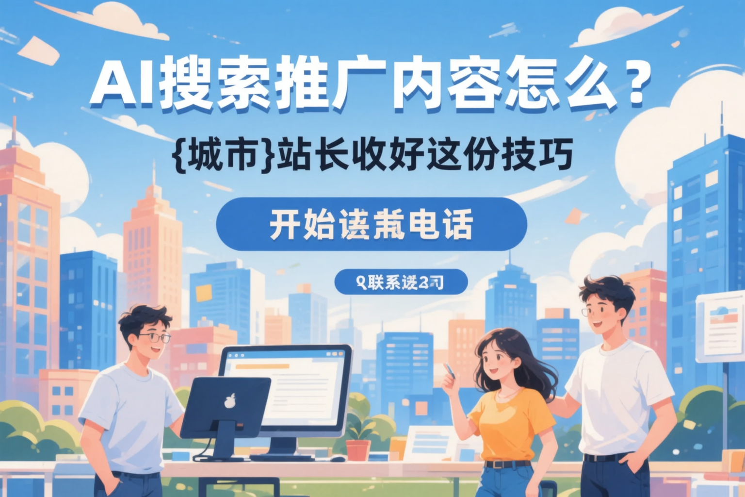 AI搜索推广内容怎么写？曲靖站长收好这份技巧