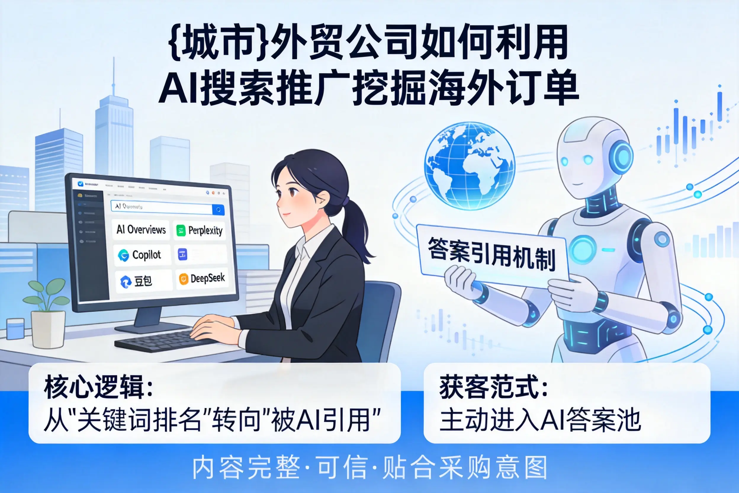 曲靖外贸公司如何利用AI搜索推广挖掘海外订单