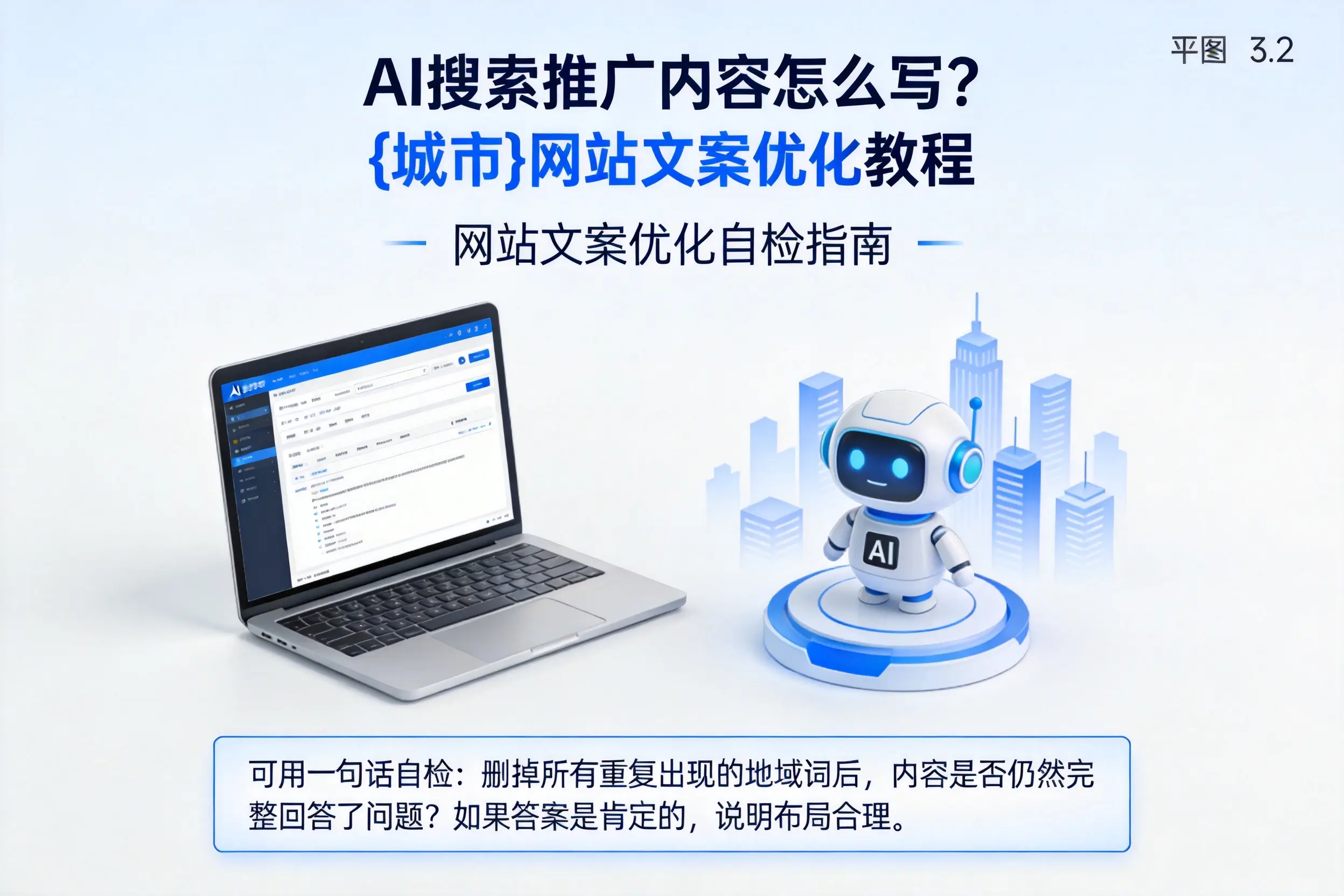 AI搜索推广内容怎么写?曲靖网站文案优化教程