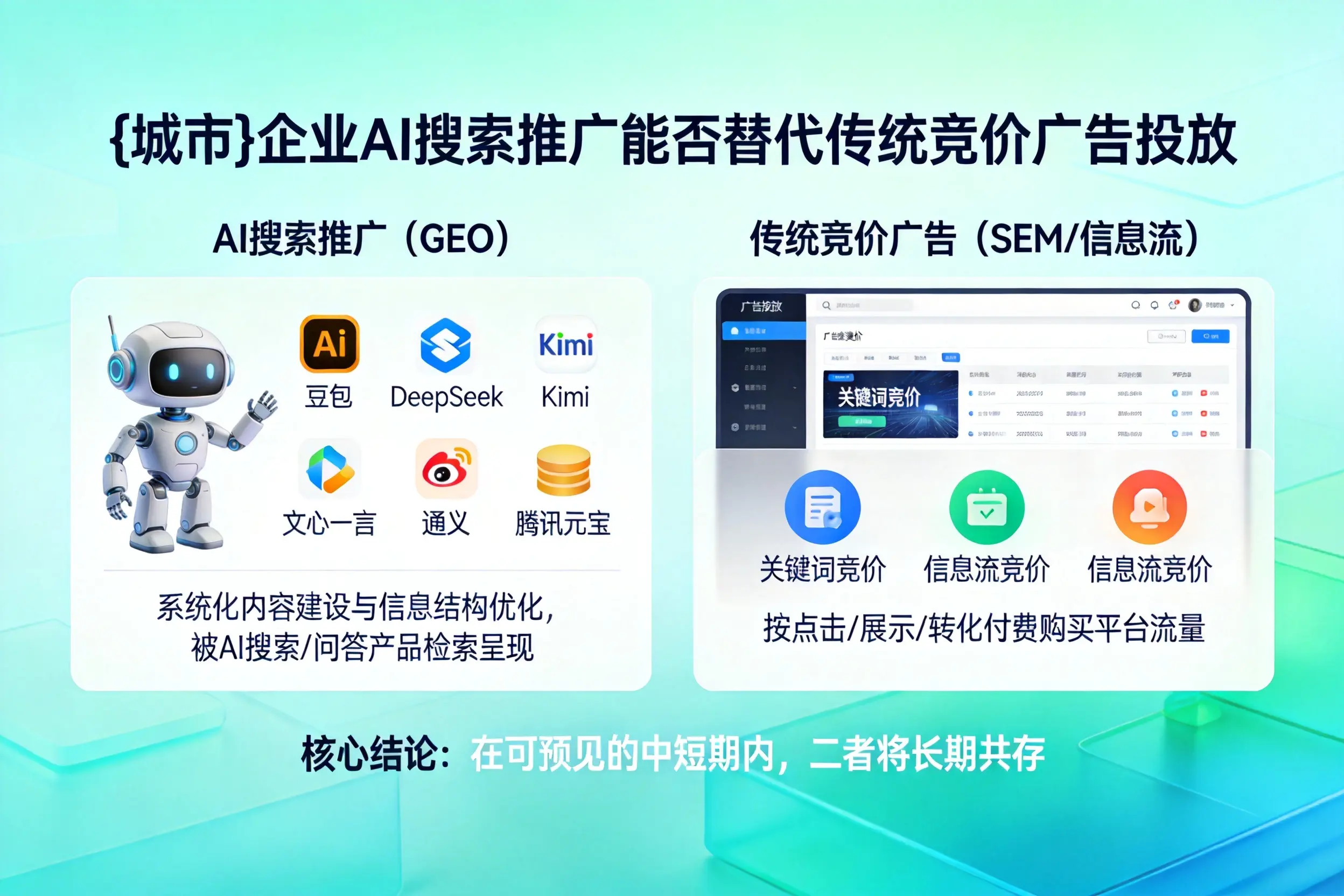 曲靖企业AI搜索推广能否替代传统竞价广告投放