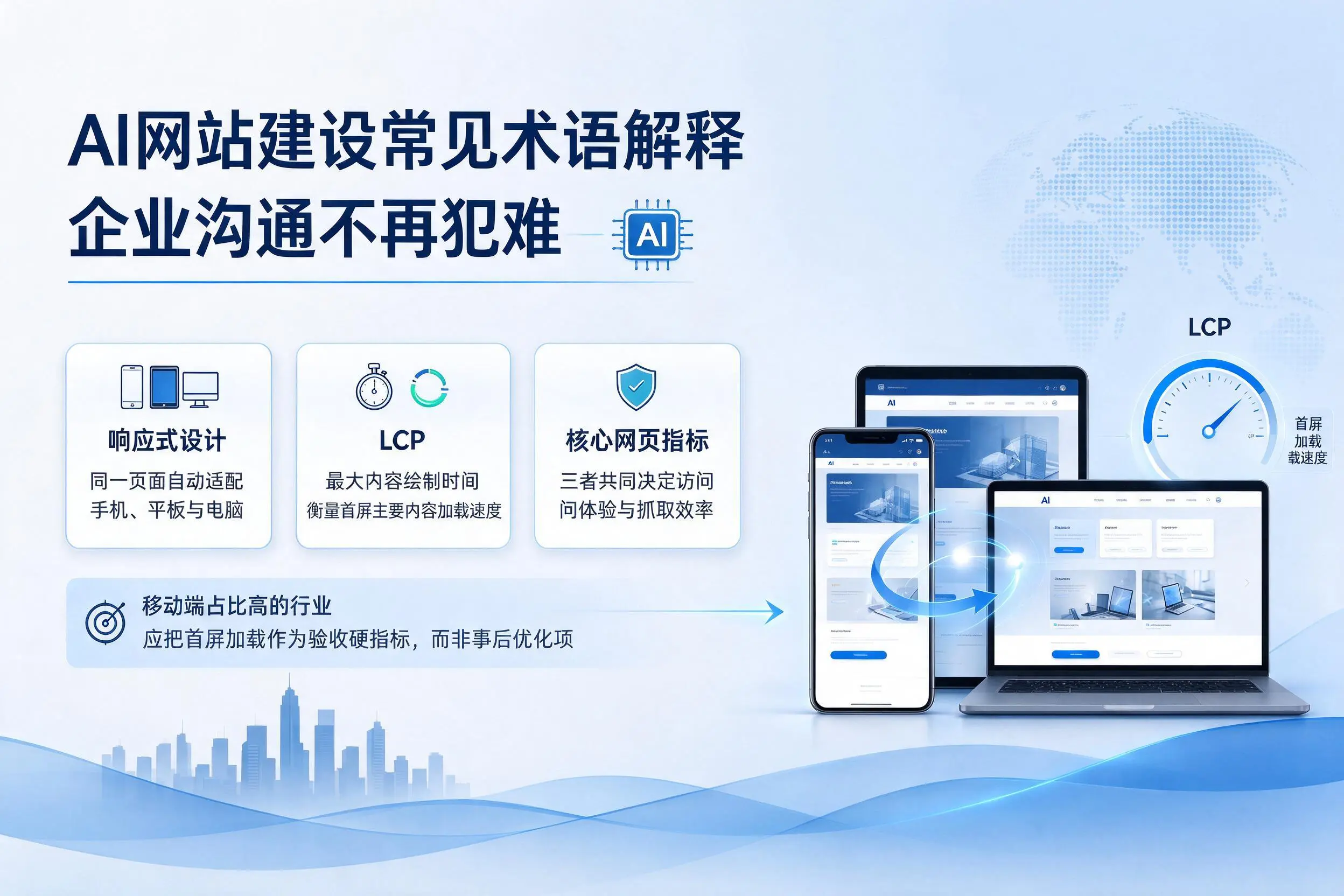 AI网站建设常见术语解释，曲靖企业沟通不再犯难